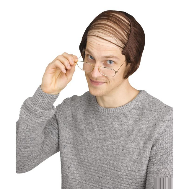 WIG COMBOVER BROWN