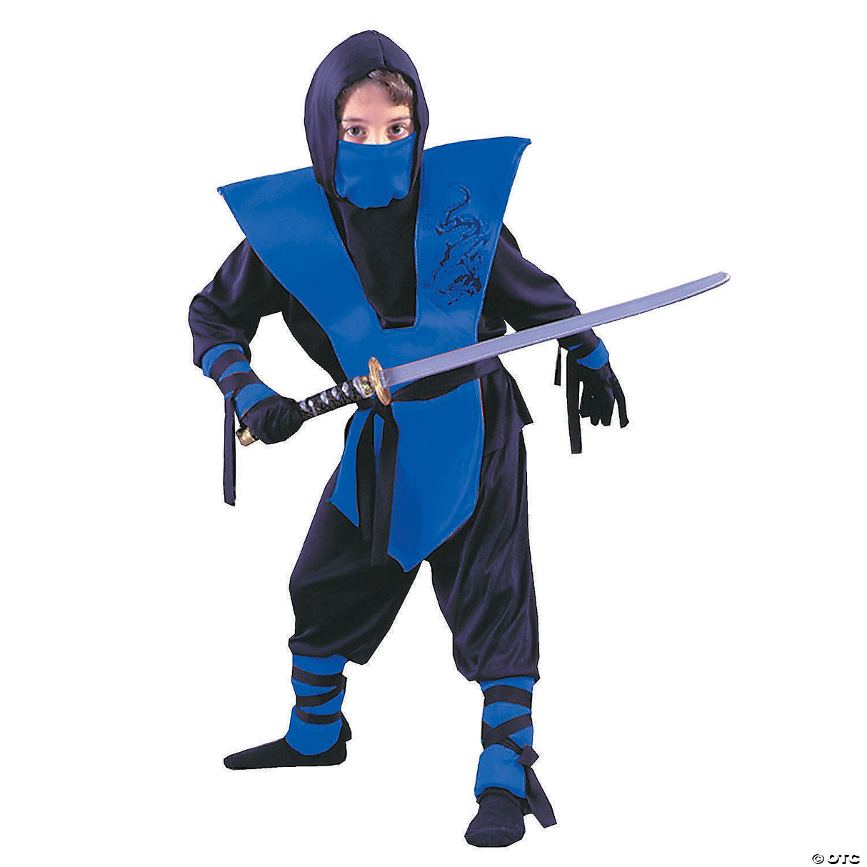 Complete Ninja Blue Costume for Kids Halloween Dress Up Adventures and Thematic Parties