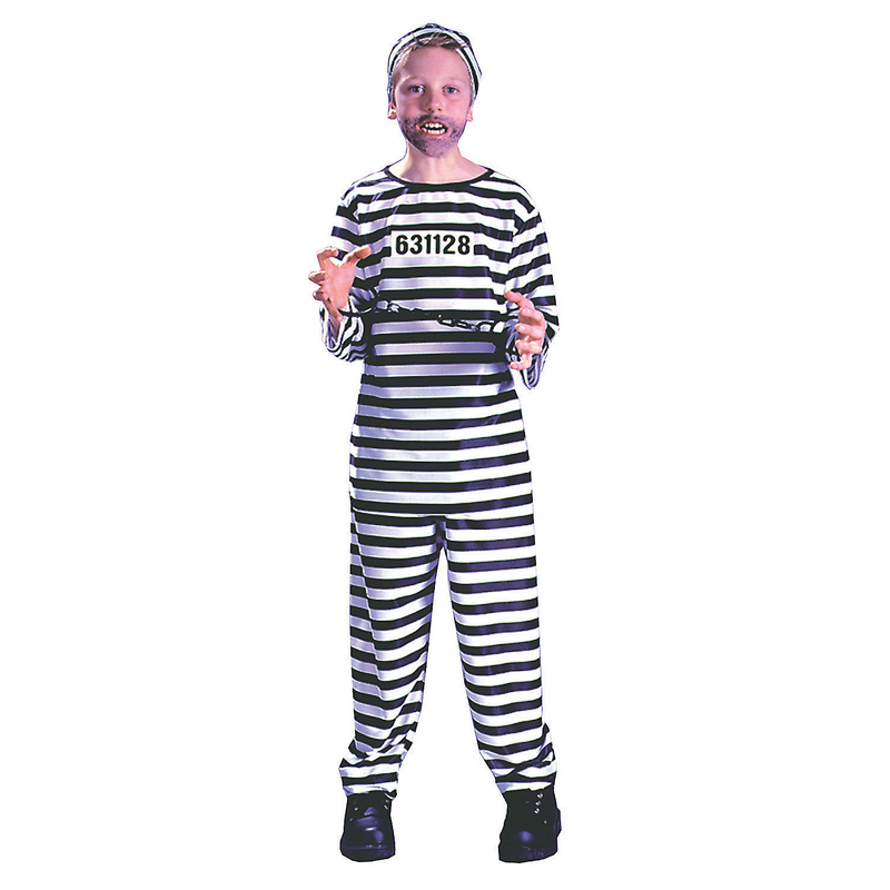 Jailbird Child Costume