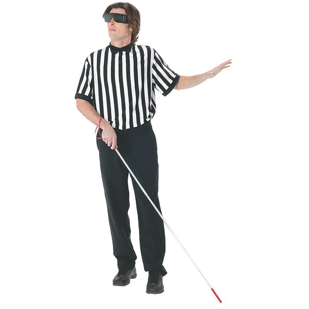 Funny Referee Blind Kit Costume for Halloween Theme Parties and Group Dressing Fun