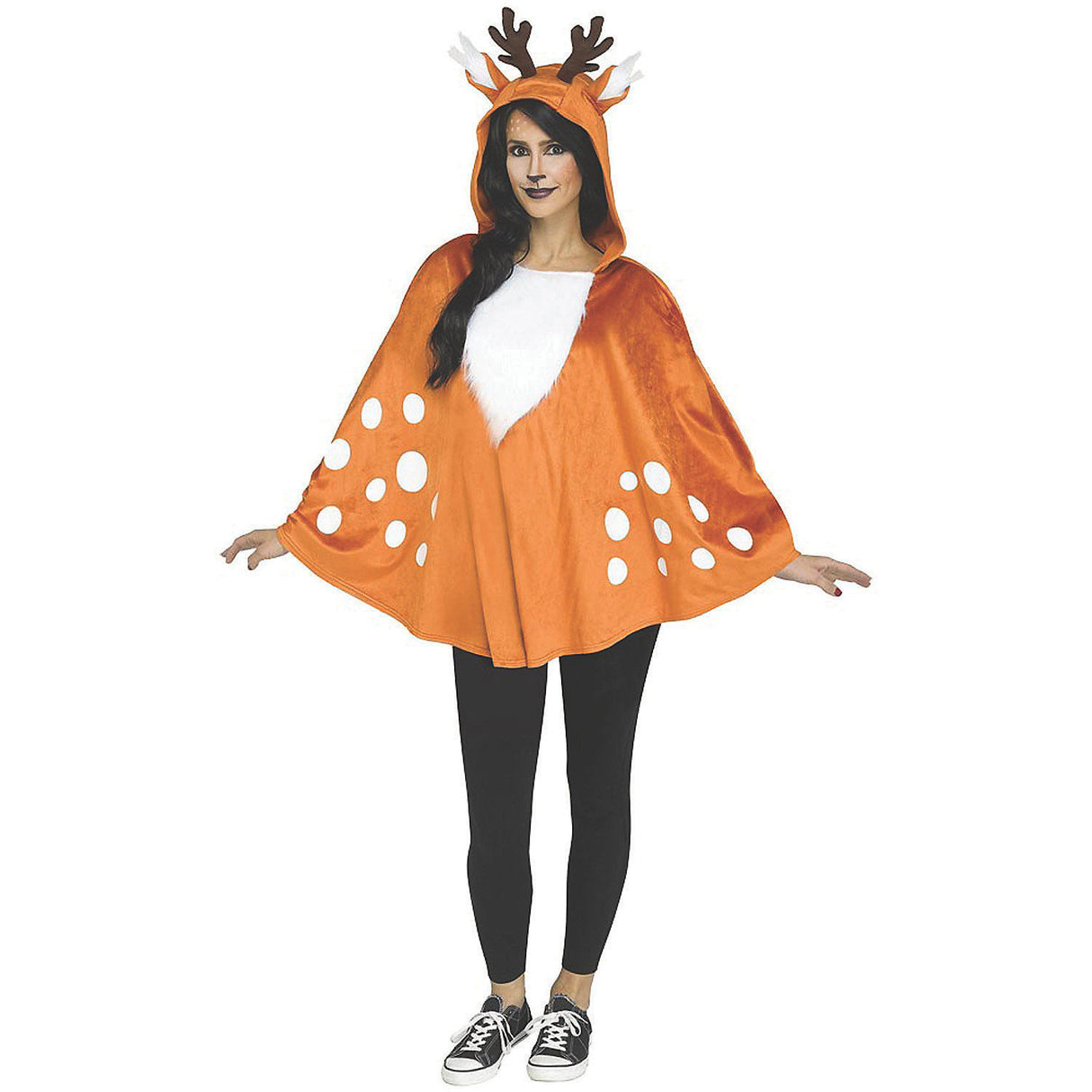 Creative Character Poncho Faun Costume for Halloween Celebrations and Theme Parties