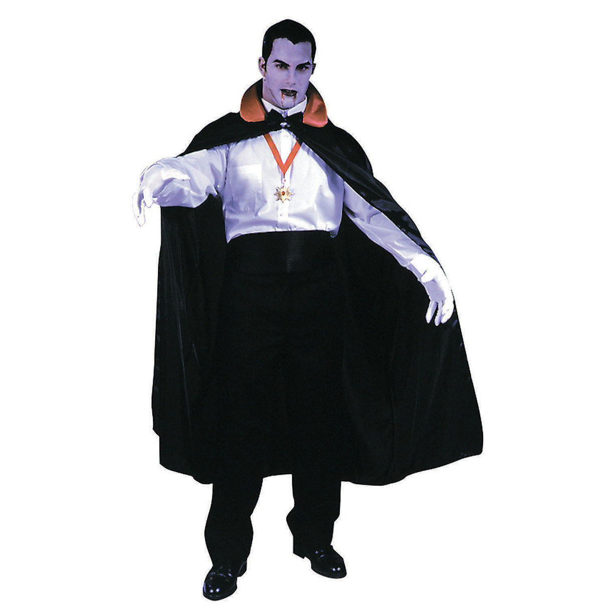 Deluxe Count Cape for Halloween Costume Accessories and Theatrical Performances
