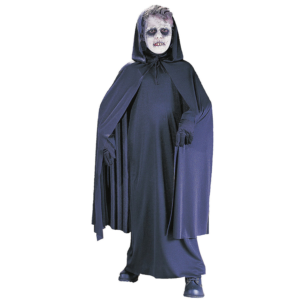 Spooky Hooded Cape for Halloween Costume Parties and Gothic Themed Events