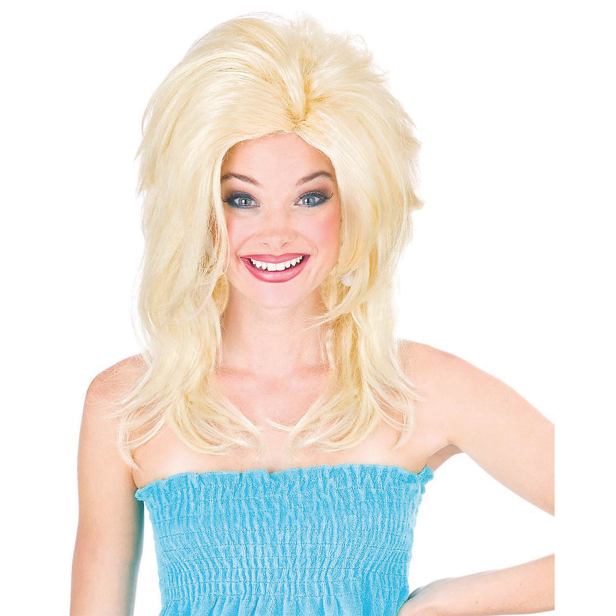 Stylish Midwest Momma Blonde Wig for Costume Parties and Themed Events
