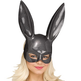 BLACK GLITTER/BUNNY MASK