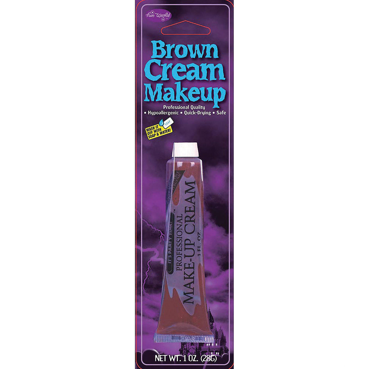 Premium Makeup Tube Pro Brown for Halloween Costume Makeup Effects and Creative Looks