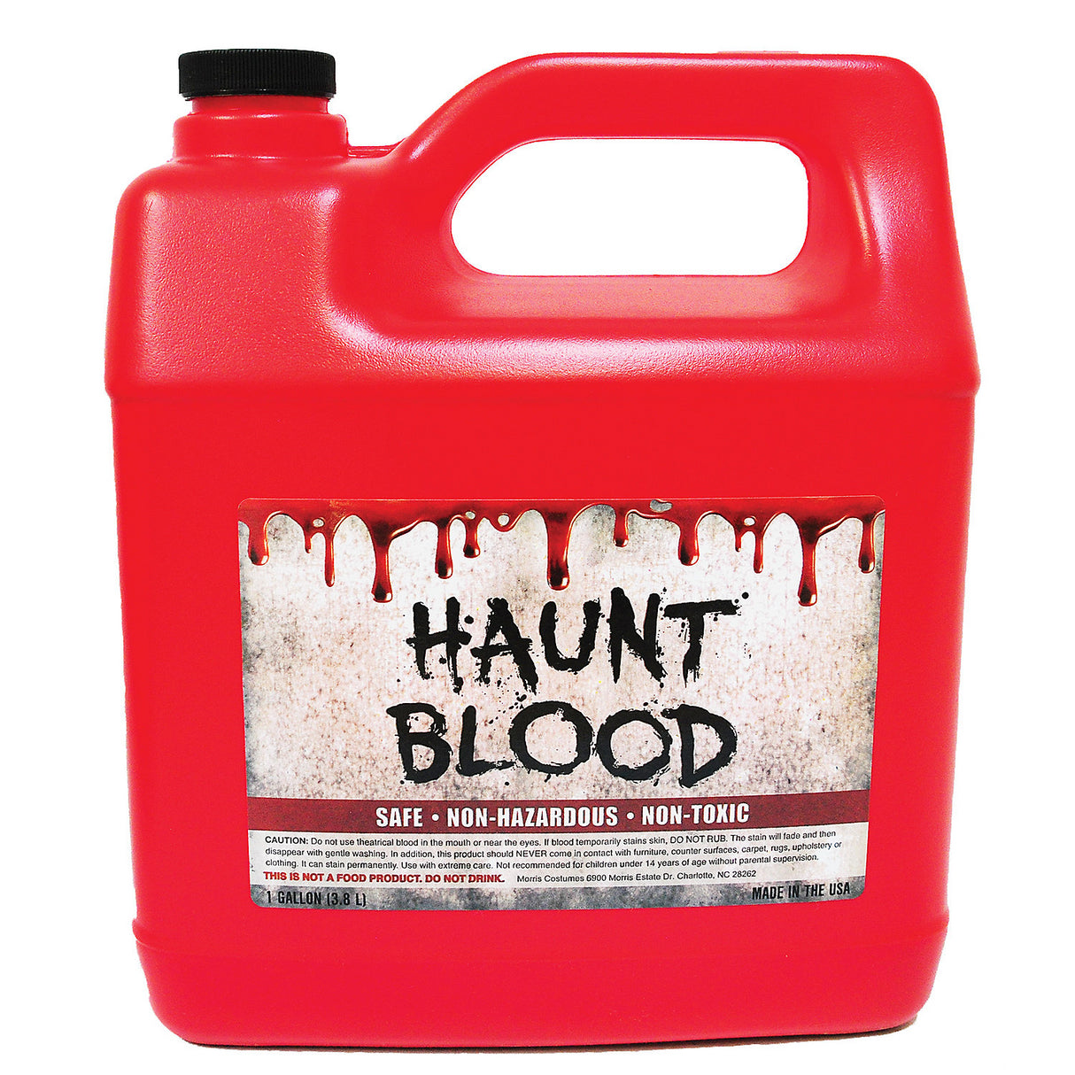 Realistic Stage Blood in 1 Gallon for Halloween Parties and Scary Events