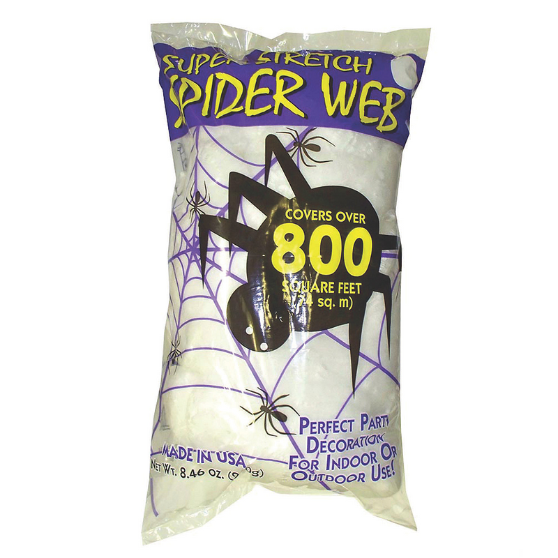 Decorative Spider Web for Halloween Parties and Haunted House Themes