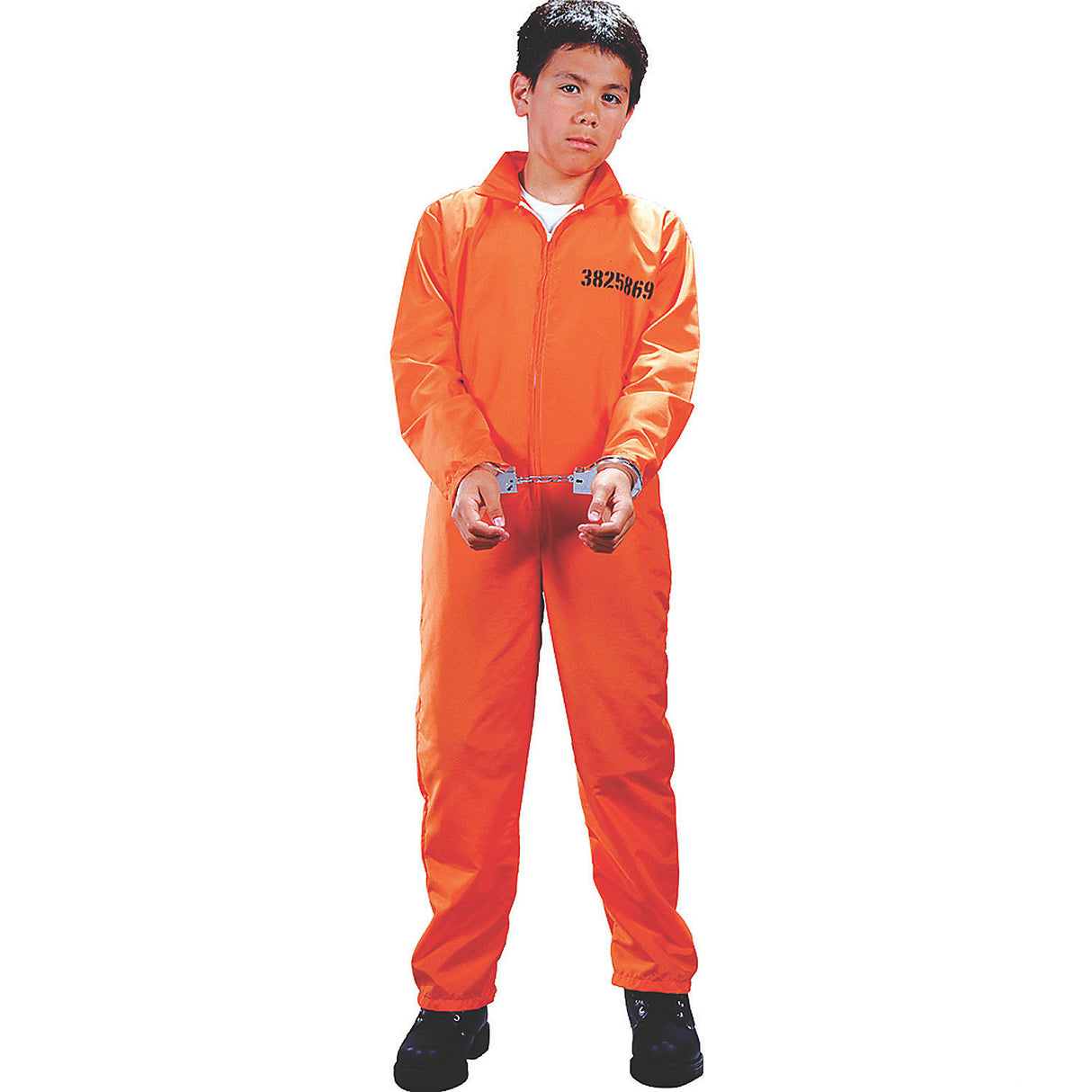 Fun Boy's Convict Costume for Halloween Parties Dress Up and Creative Play