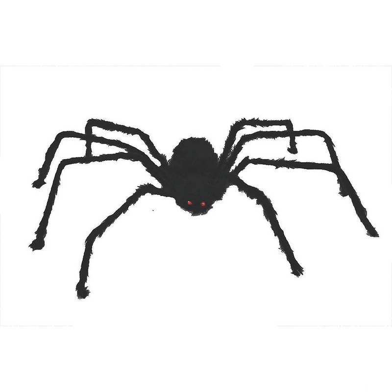 Poseable Hairy Spider 50''