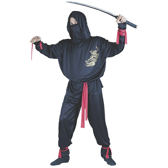 Men's Ninja Fighter Costume