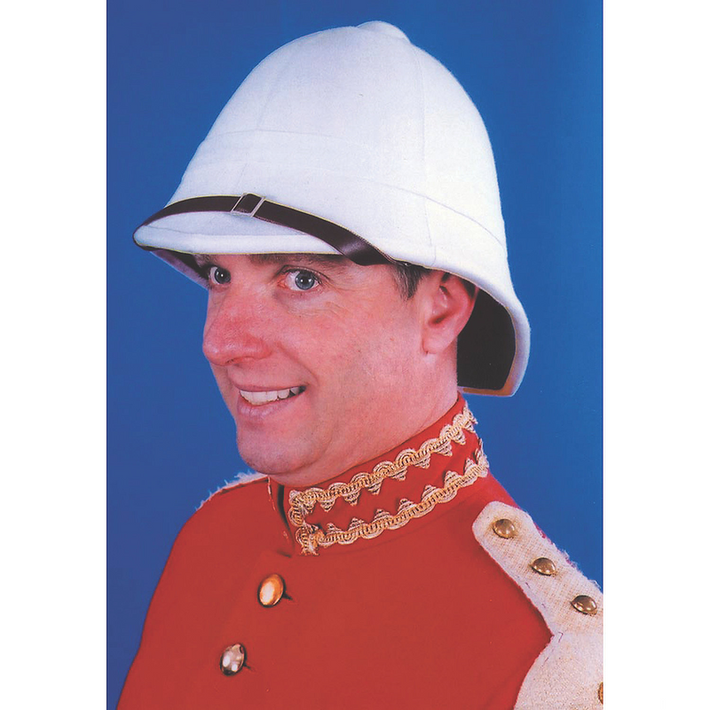 Pith Hat British White Qlty