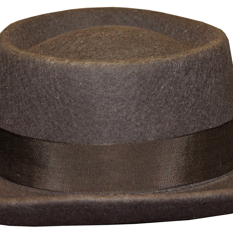 Stylish Planter Hat Brown for Halloween Costumes and Outdoor Fun