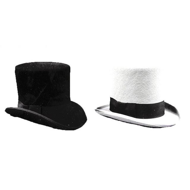 Tall Hat Black Large