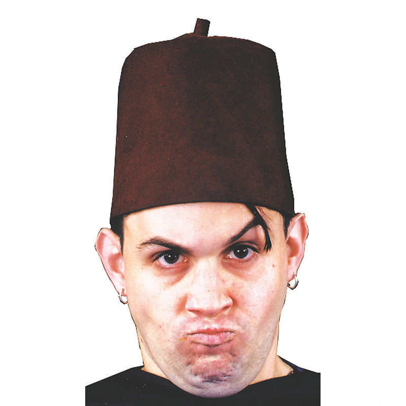 Classic Maroon Fez Hat for Theatrical Plays Office Parties and Halloween Costume Events