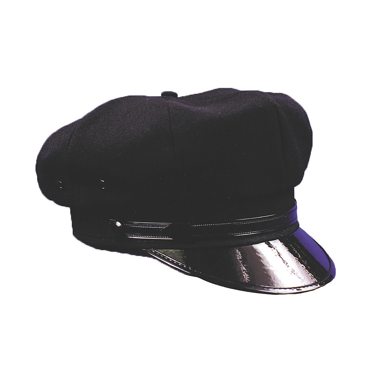 Classic Chauffeur Hat for Halloween Costume Party Dress Up and Themed Events