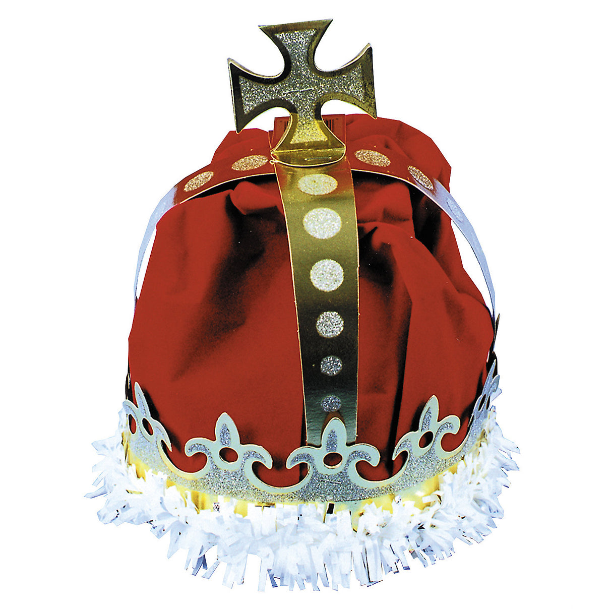 Festive Kings Crown for Holiday Celebrations Birthday Parties and Costume Events
