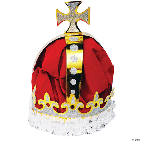 Regal Royal Crown for Costume Parties Themed Events and Dress Up Fun