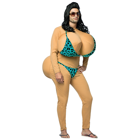Big Bikini Boobs and Butt Adult Costume