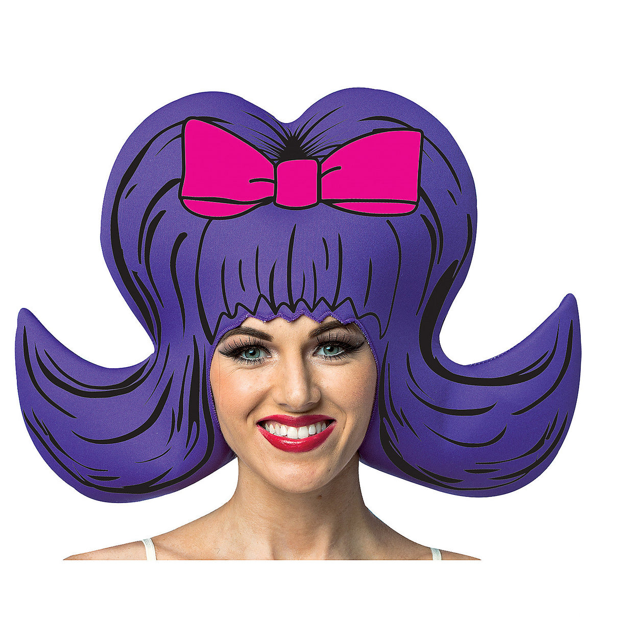 Oversized Bouffant Comic Wig for Fun Costume Parties and Themed Events