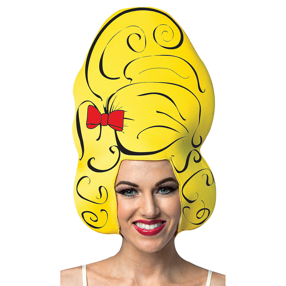 Unique Comic Behive Wig for Fun Parties Dress Up Events and Retro Themed Costumes