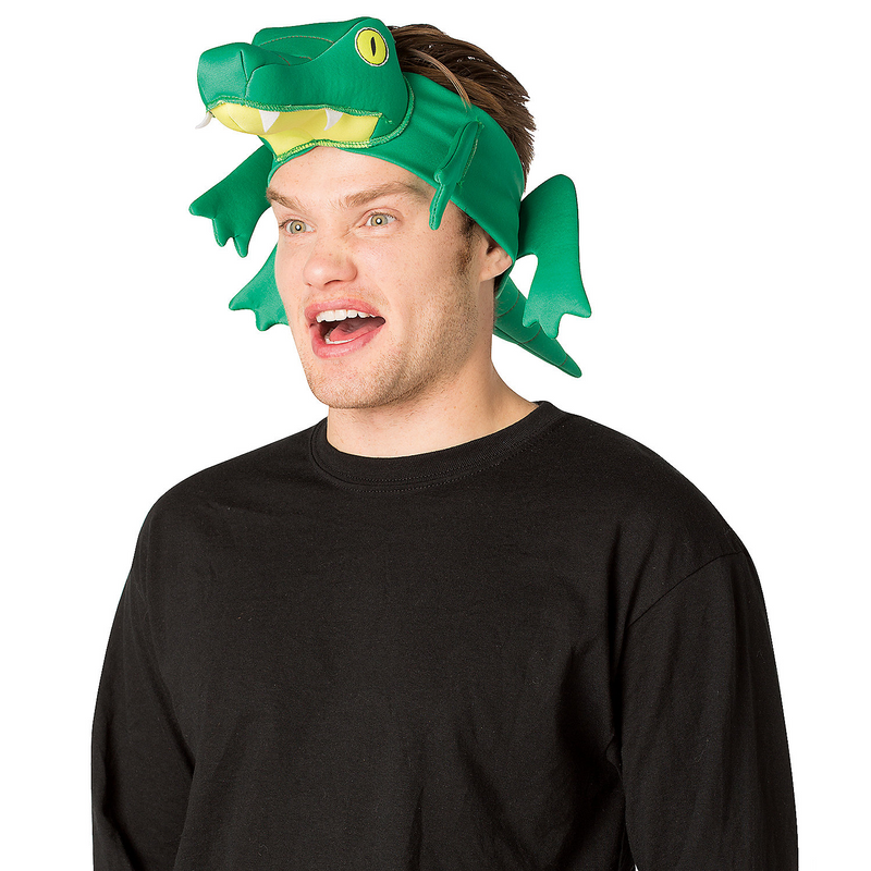 Alligator Headband for Unique DIY Costumes Parties Events and Animal-Themed Celebrations