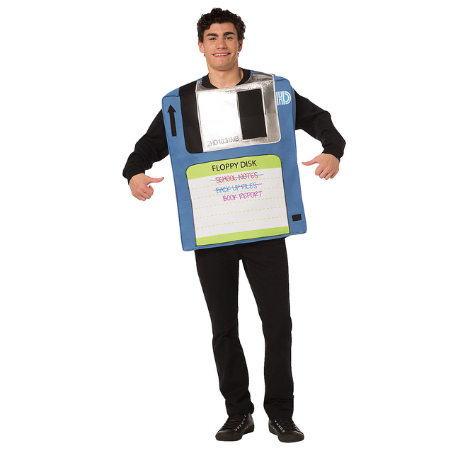 Floppy Disk Adult Costume