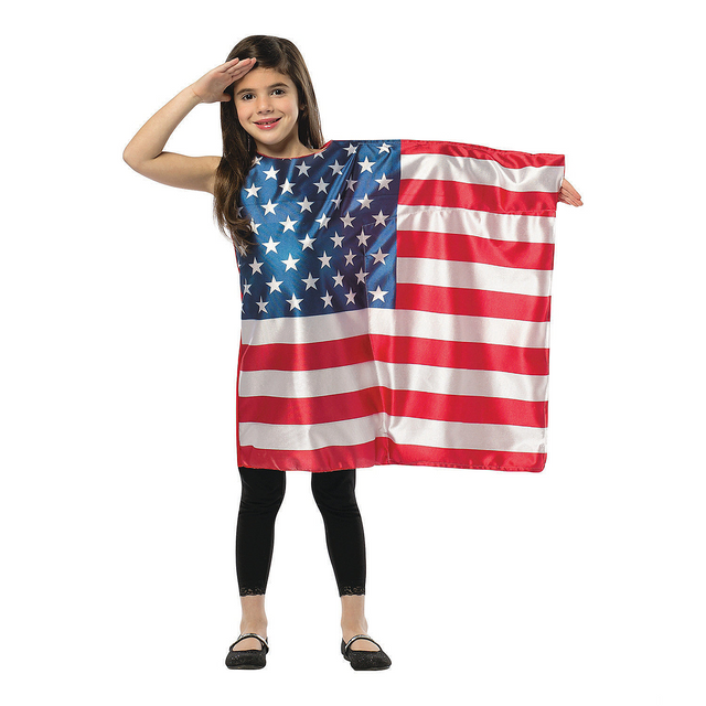Usa Flag Dress 7-10
