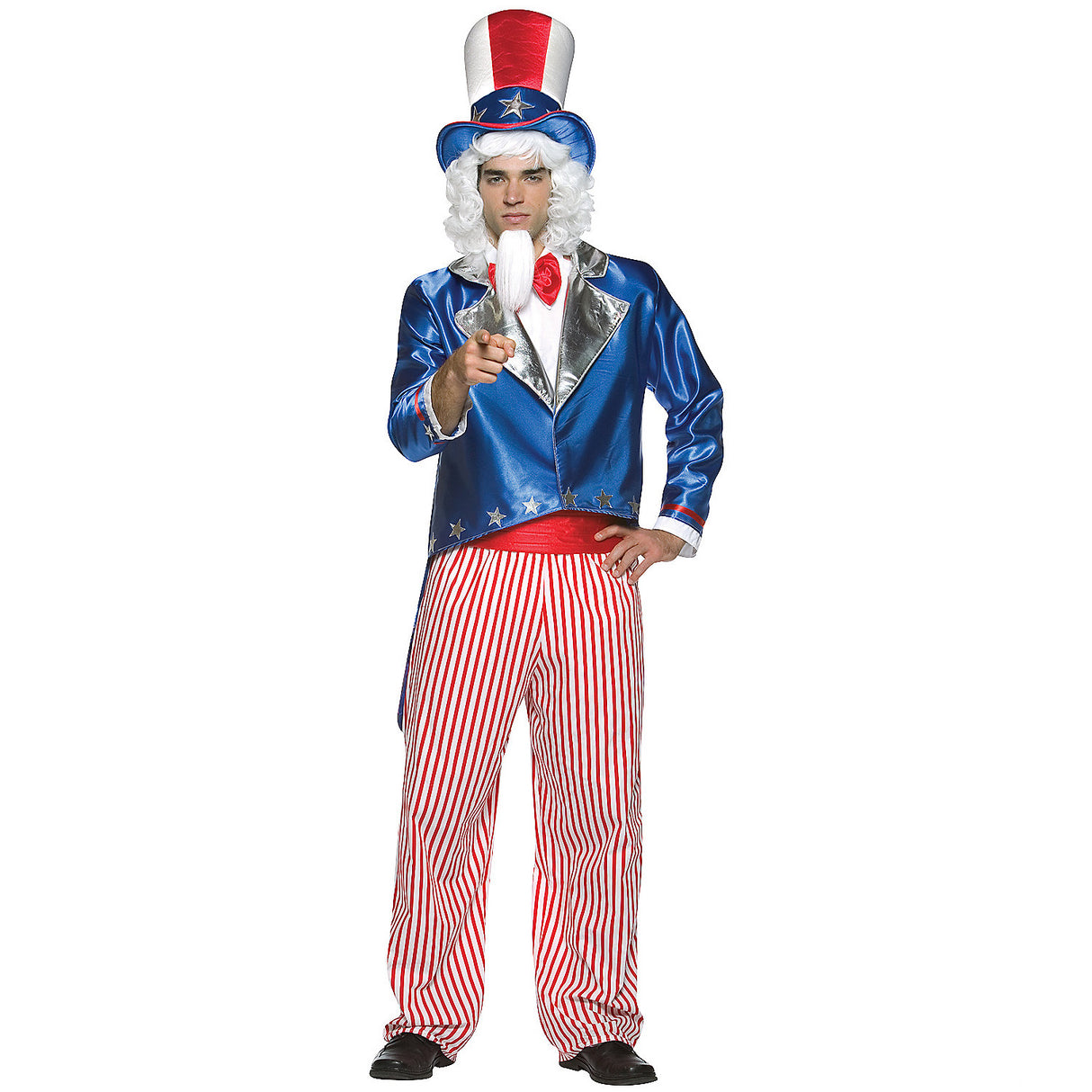 Patriotic Uncle Sam Costume for 4th of July Celebrations and Theme Events