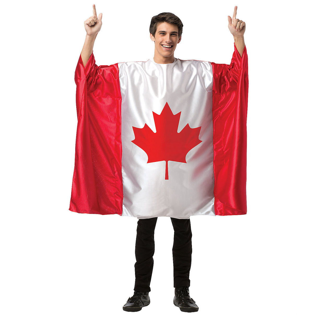 Canada Flag Tunic Costume for Patriotic Celebrations Halloween Events and National Sporting Events
