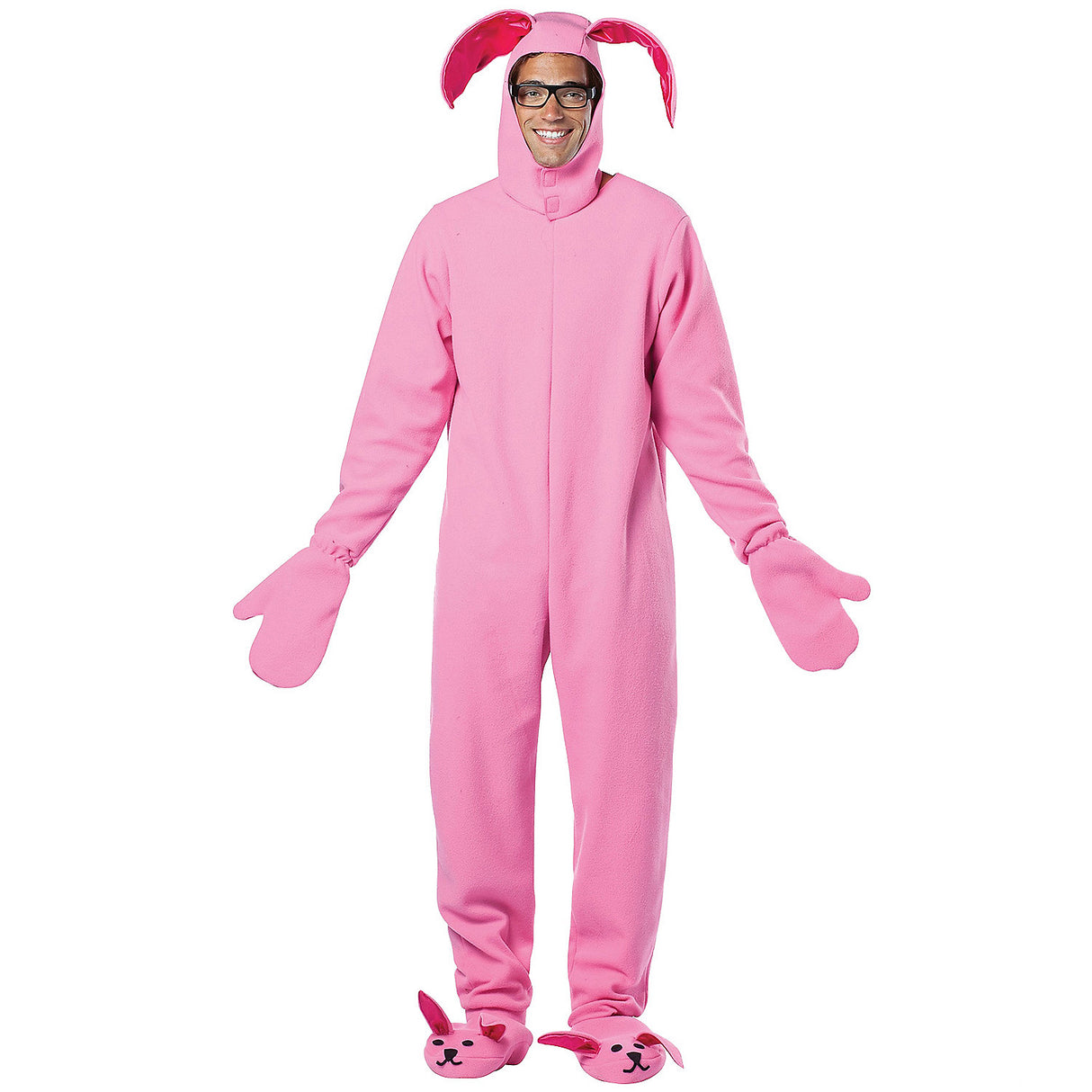 Funny Bunny Adult Costume for Halloween Parties Easter Celebrations and Themed Events