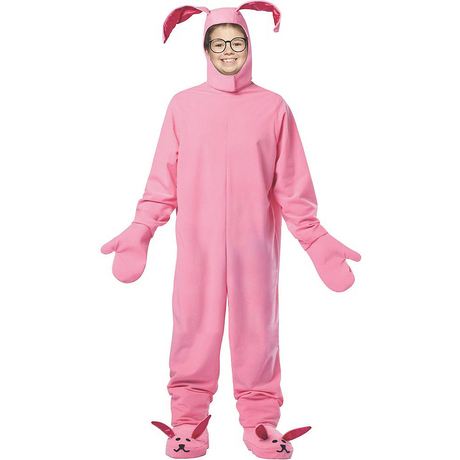 XMAS BUNNY CHILD 7-10 COSTUME
