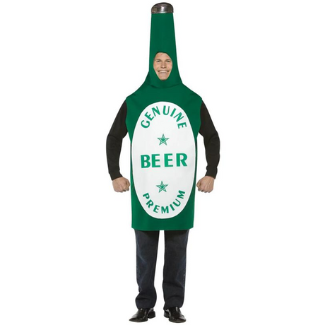 Adult Beer Bottle Costume