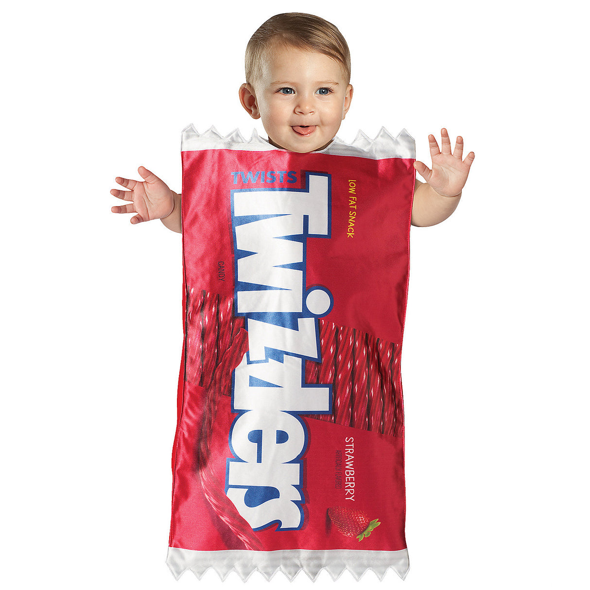 Cute Twizzlers Bunting Costume for Infants for Halloween and Dress Up Events