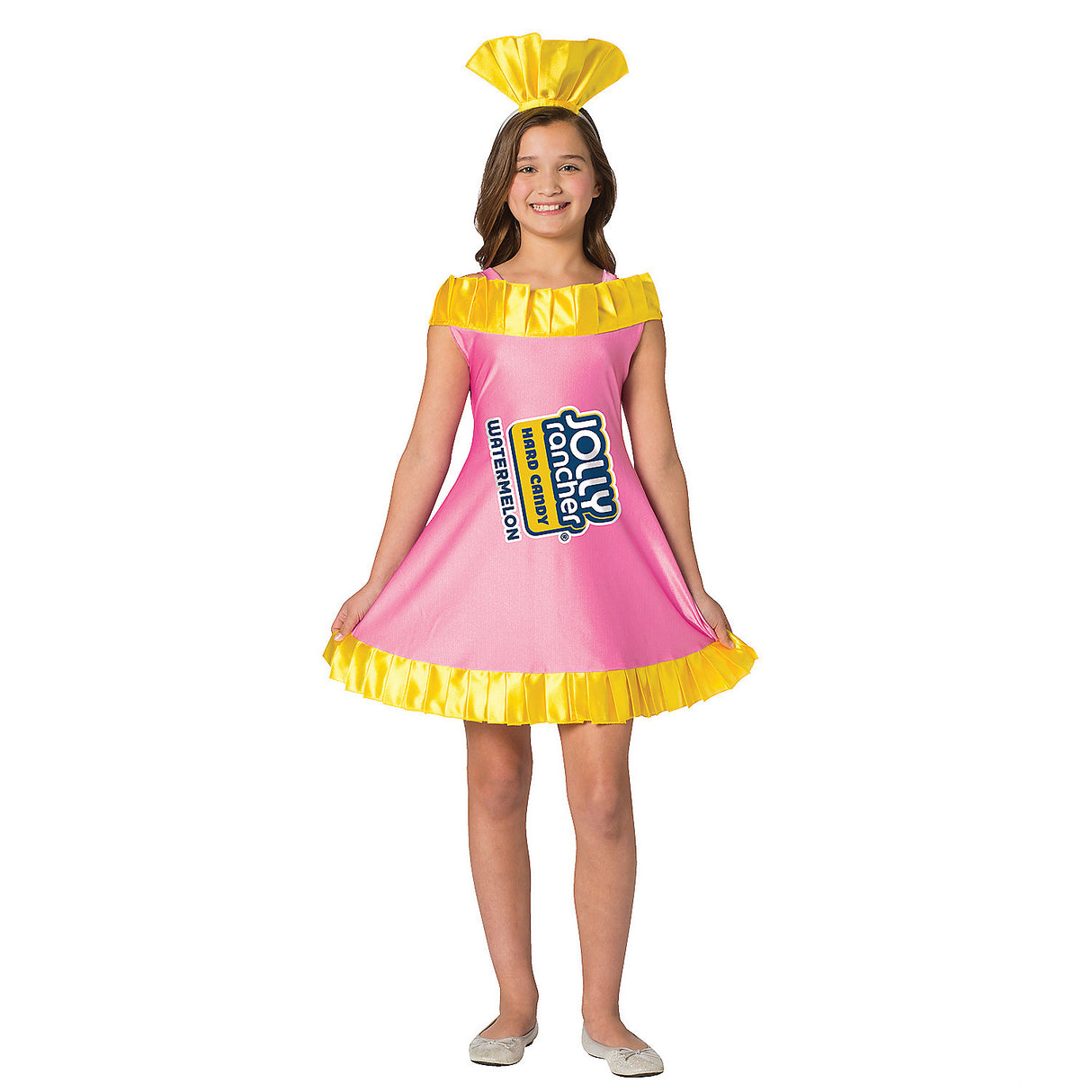 Vibrant Jolly Rancher Dress Watermelon for Fun Costume Parties and Food-Themed Celebrations