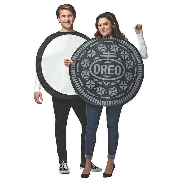 Oreo Couples Costume 2 In One