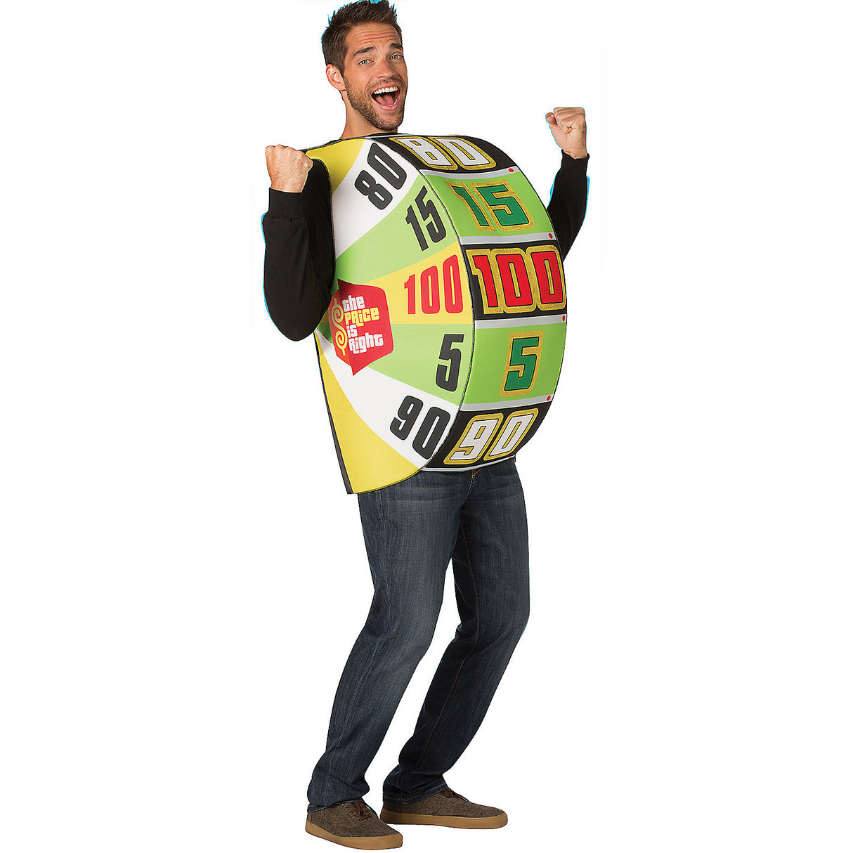 Funny Price Is Right Big Wheel Costume for Theme Parties and Halloween Celebrations
