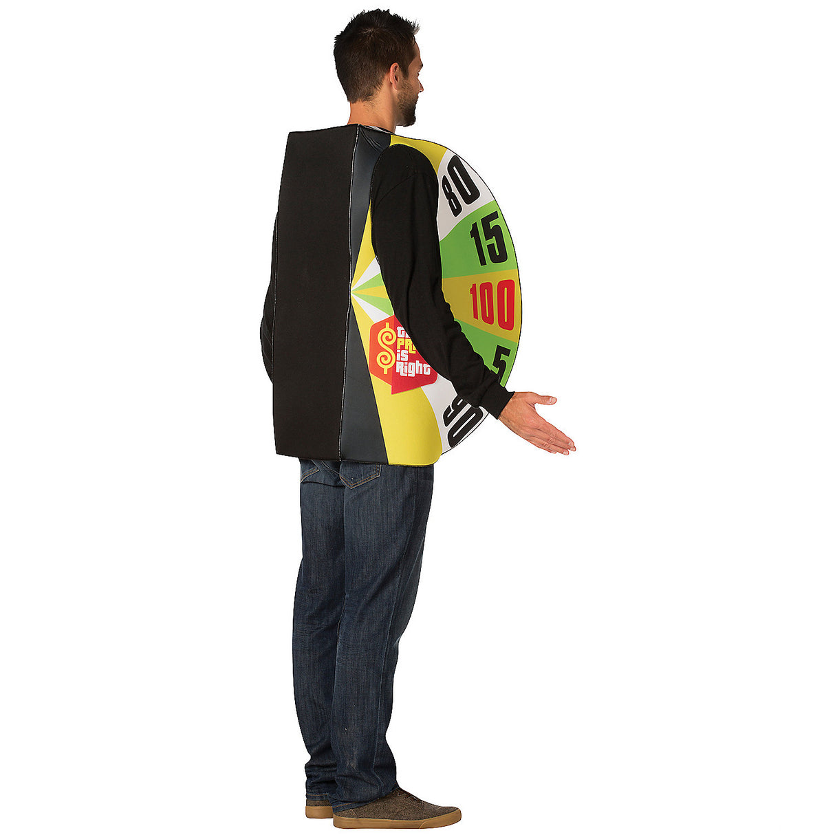 Funny Price Is Right Big Wheel Costume for Theme Parties and Halloween Celebrations