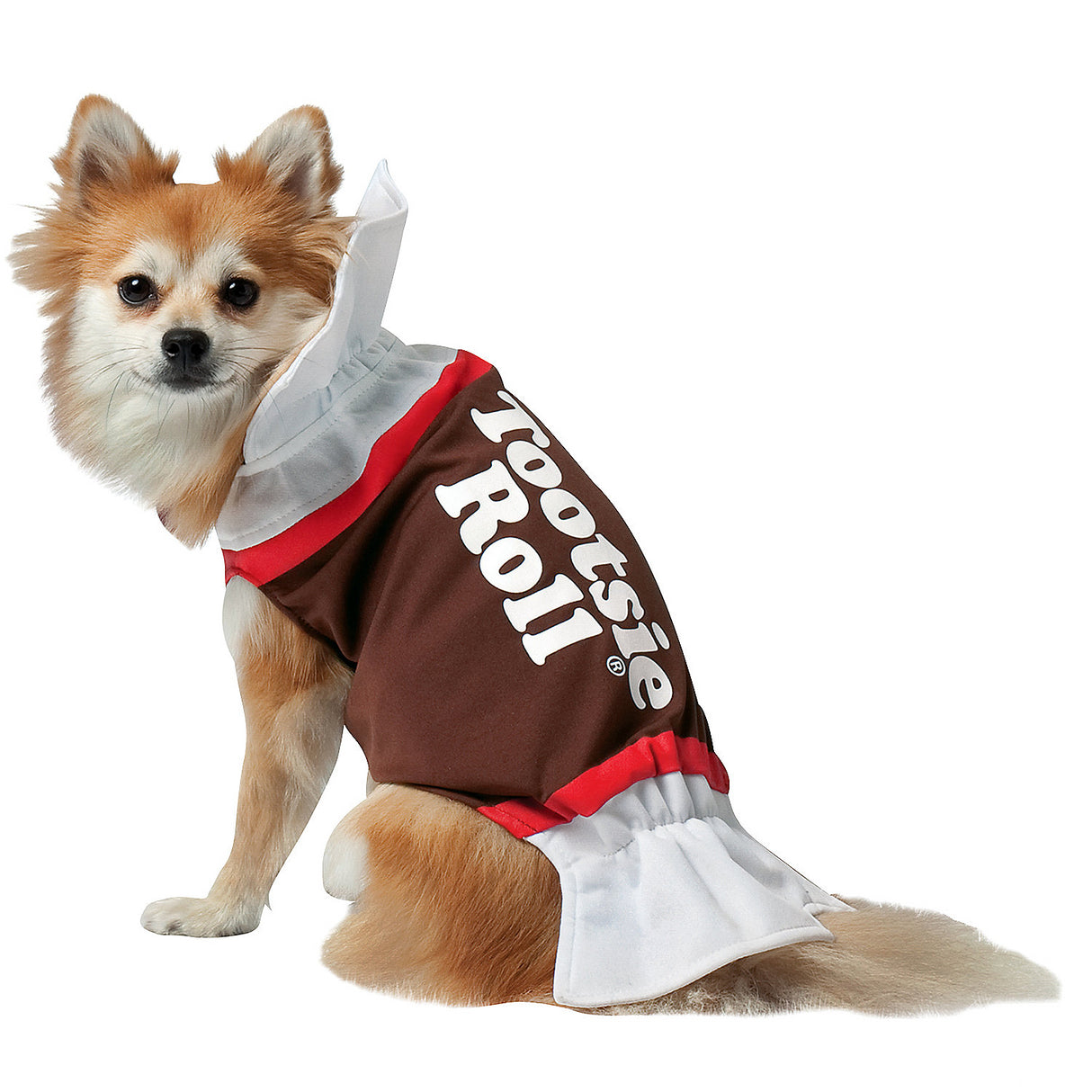 Adorable Tootsie Roll Dog Costume for Pet Parties Halloween Events and Fun Celebrations