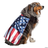 Usa Dog Flag Cape