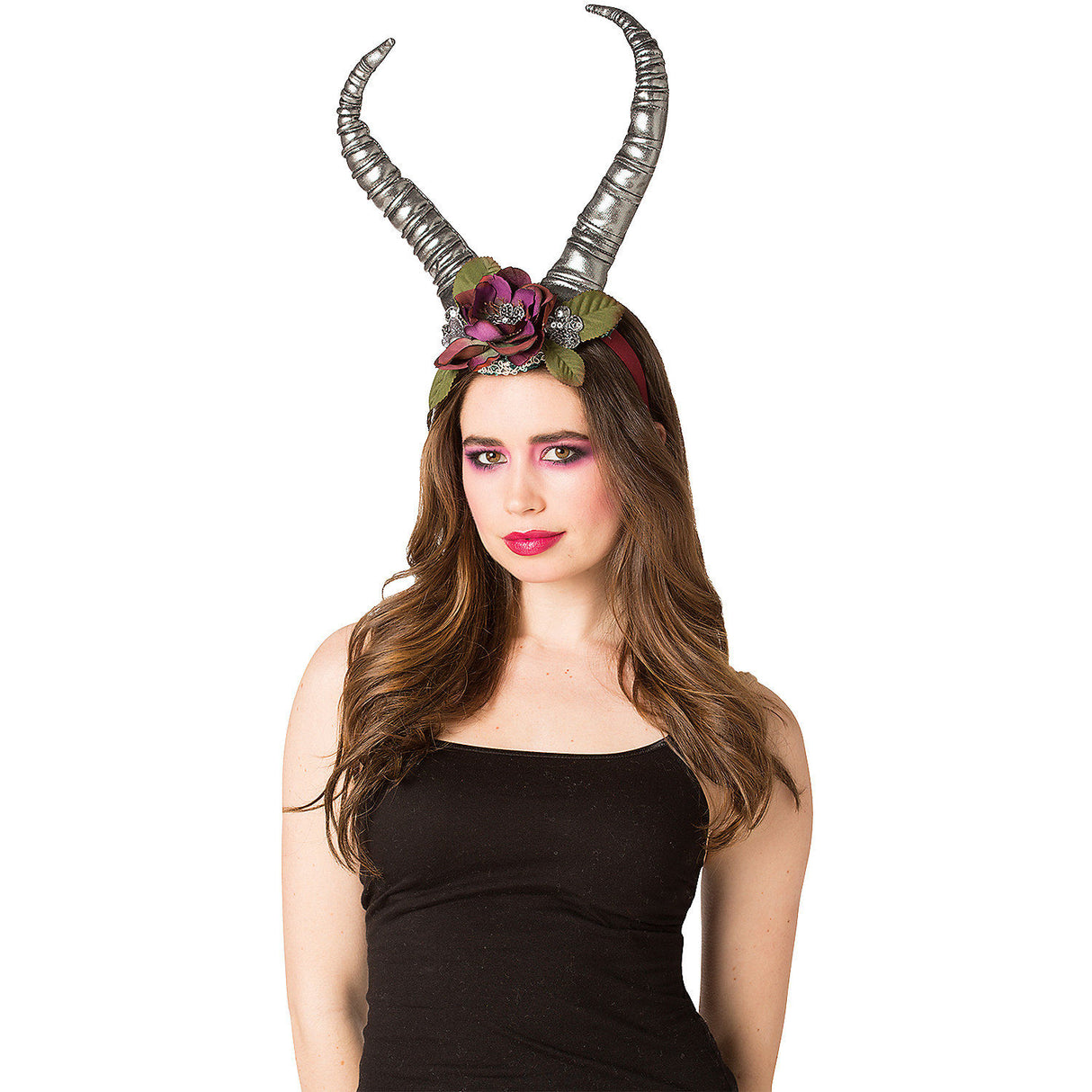 Seductive Succubus Headpiece for Halloween Parties Cosplay Events and Creative Costumes