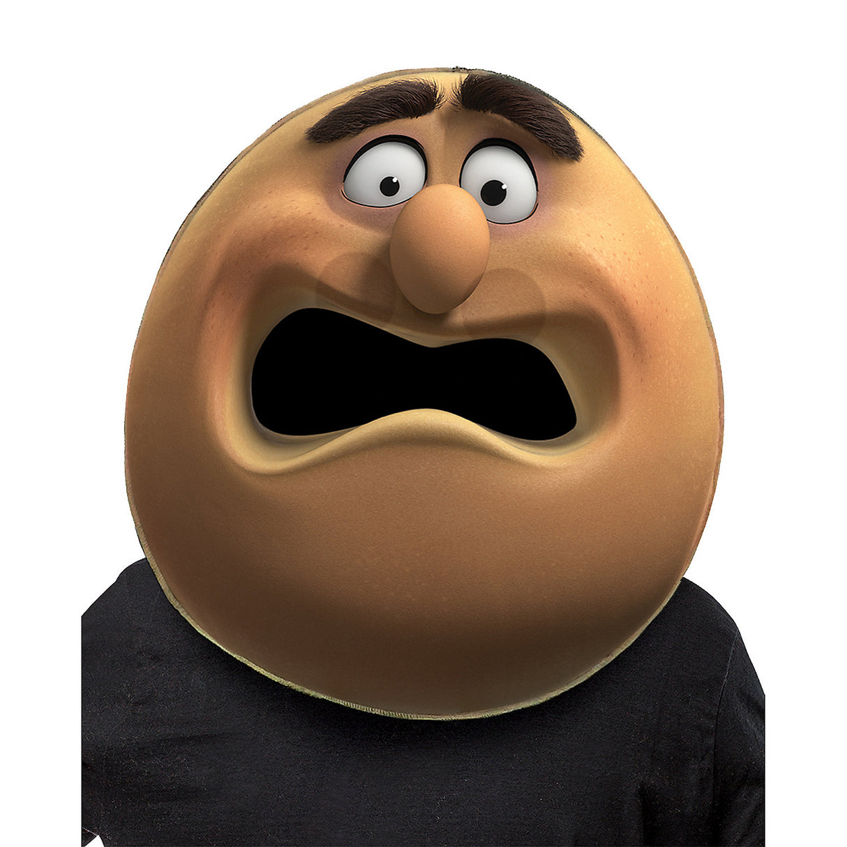 Authentic Sausage Bagel Mask for Halloween Parties Movie Events and Culinary Themed Celebrations