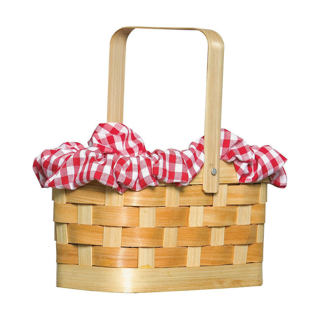 Purse Gingham Basket