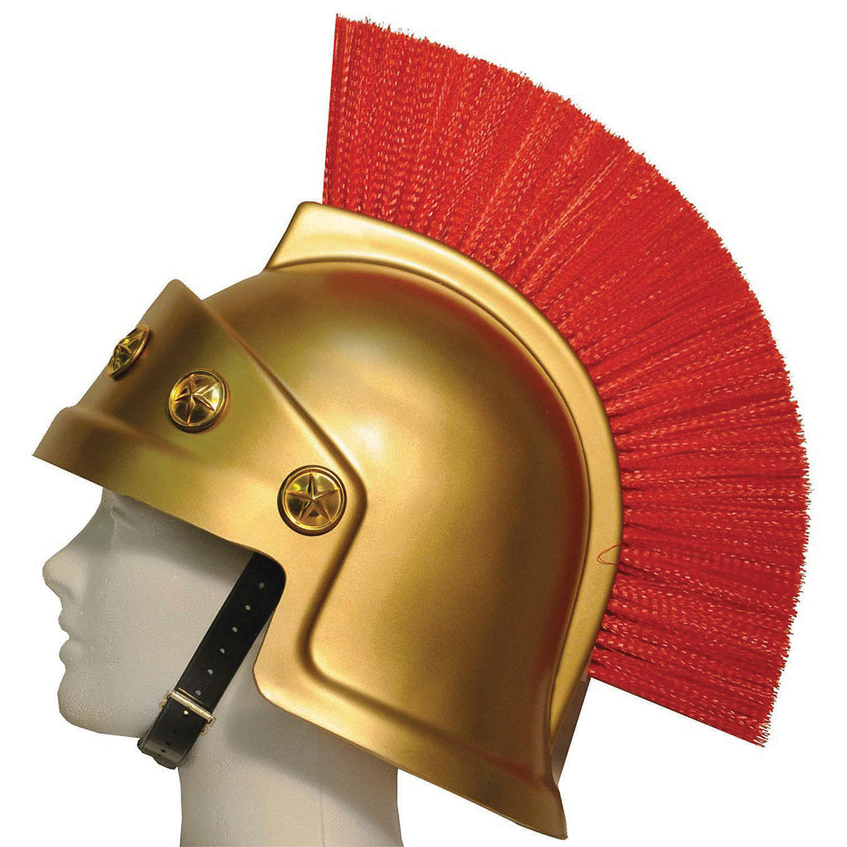 Authentic Gold Spartan Helmet for Halloween Costumes and Themed Events
