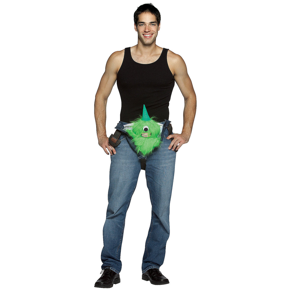 Premium Men's One Eyed Monster Costume for Halloween Parties Dress Up Events and Fun Character Play