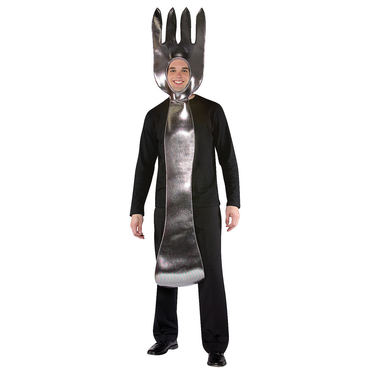 Unique Fork Adult Costume for Fun Party Celebrations and Creative Themed Events