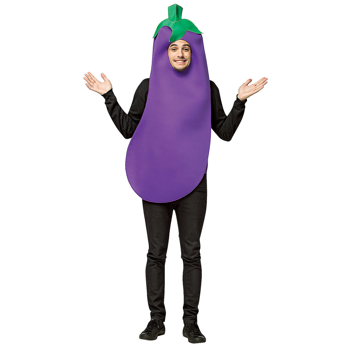 Funny Eggplant Costume for Halloween Parties and Creative Dress Up Events