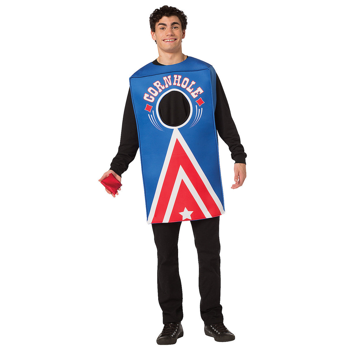 Fun Cornhole Adult Costume for Halloween Parties and Game Nights