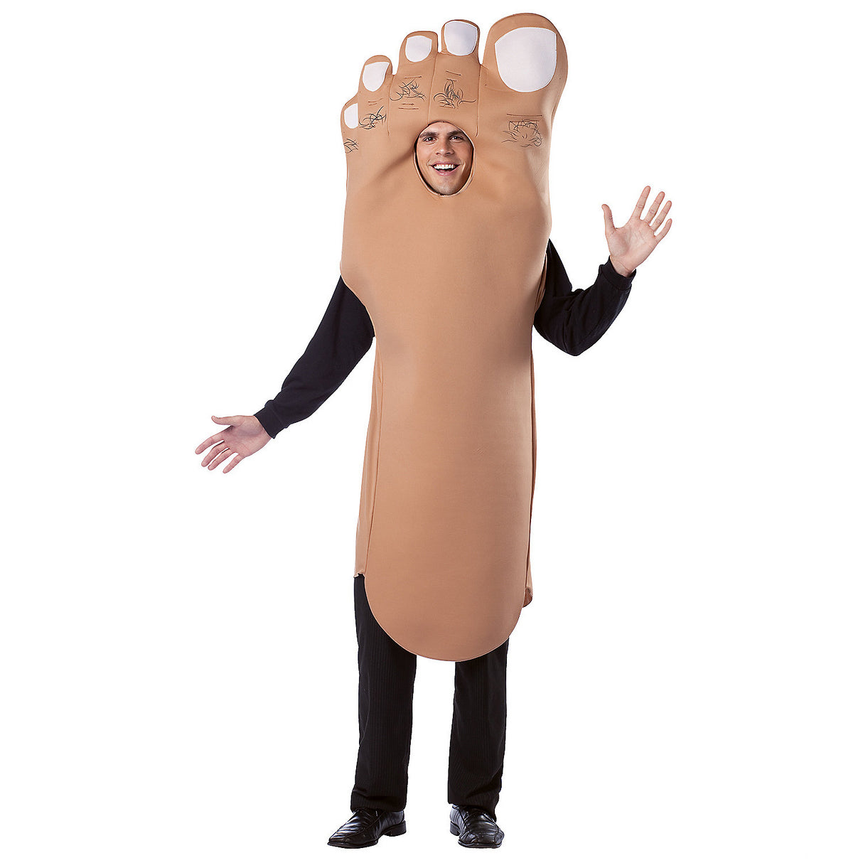 Funny Big Foot Adult Costume for Halloween Parties and Costume Events