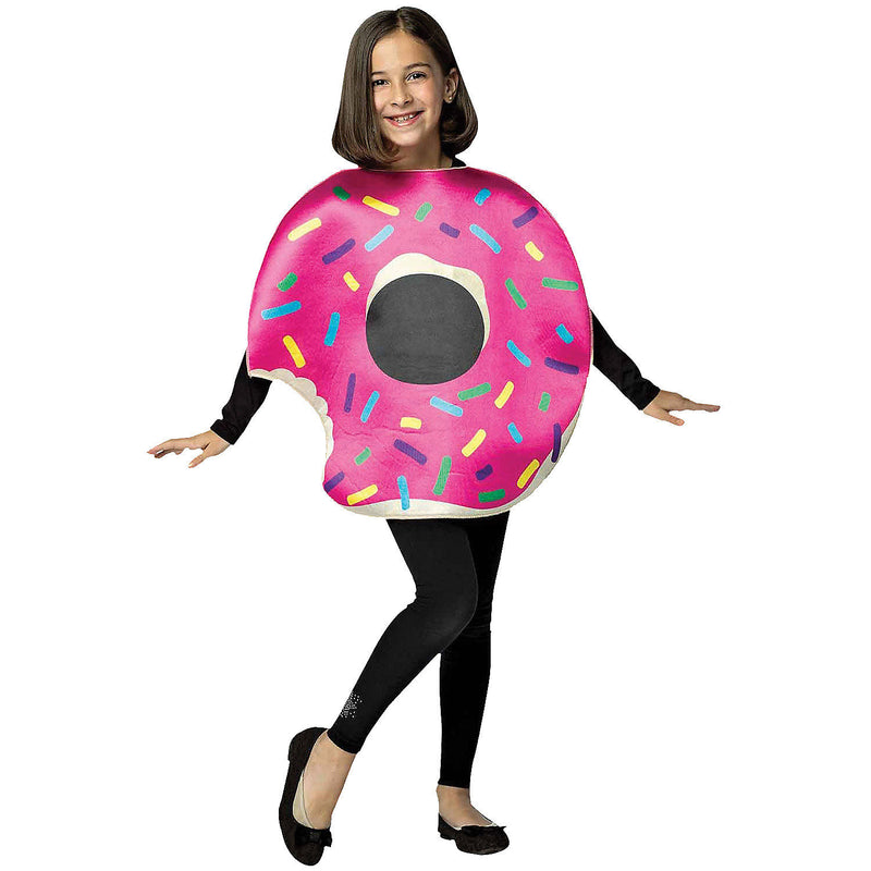 Strawberry Doughnut With Bit 7-10 Costume